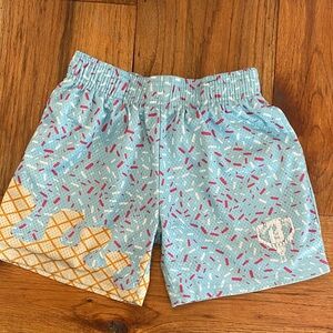 Baseball Lifestyle 101 Blue Ice Cream Shorts Youth Small